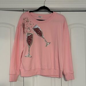WHY - Champagne Popping Sweatshirt